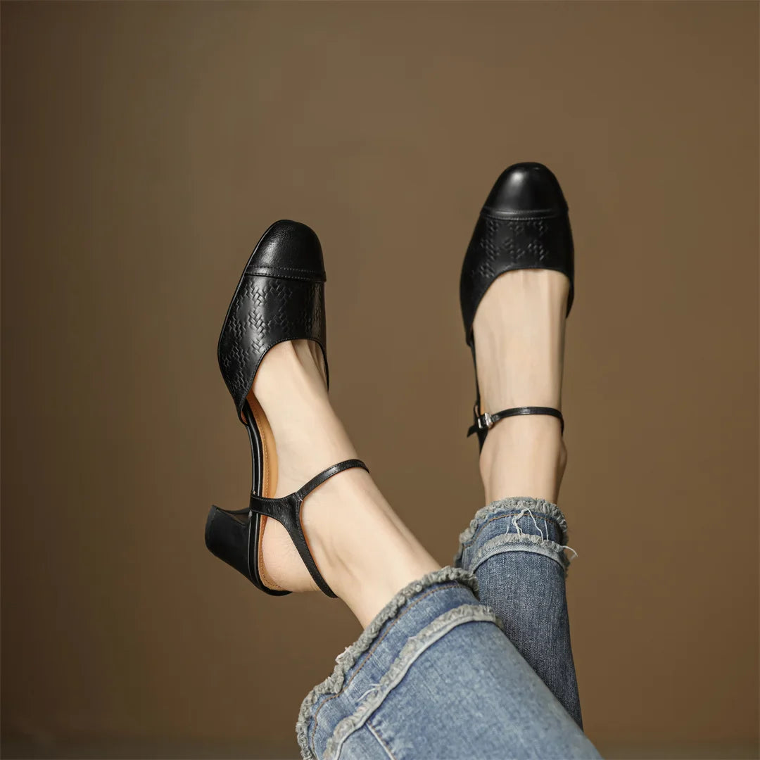 Valery Genuine Leather Pumps