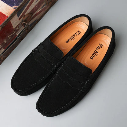 Gildron Genuine Suede Loafers