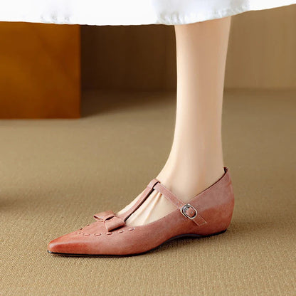 Tiara Genuine Leather Pumps