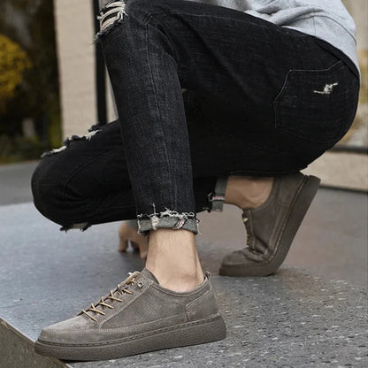 Zalver Genuine Suede Sneakers