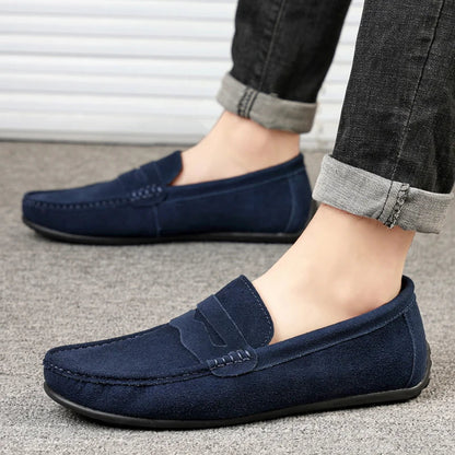 Gildron Genuine Suede Loafers
