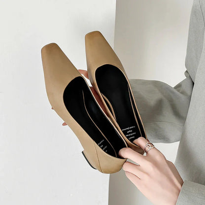 Nicole Genuine Leather Pumps