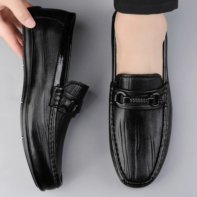 Revik Genuine Leather Loafers