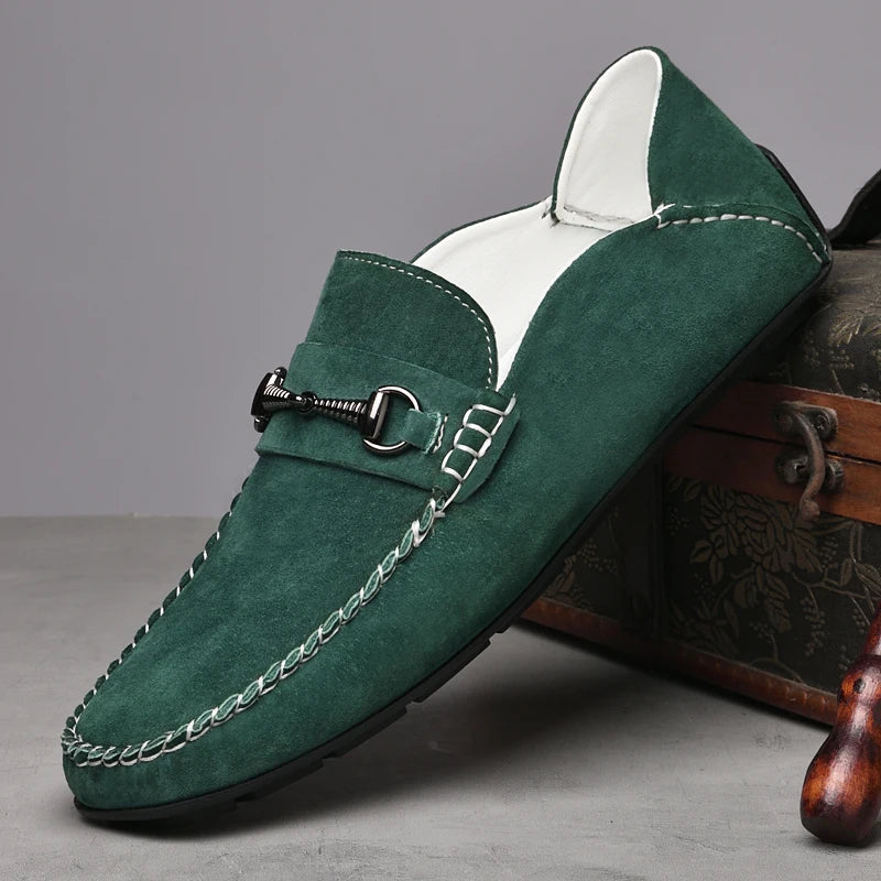 Astire Genuine Suede Loafers