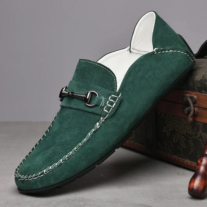 Astire Genuine Suede Loafers
