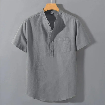 Vartos Cotton-Linen T-Shirt
