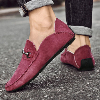 Astire Genuine Suede Loafers