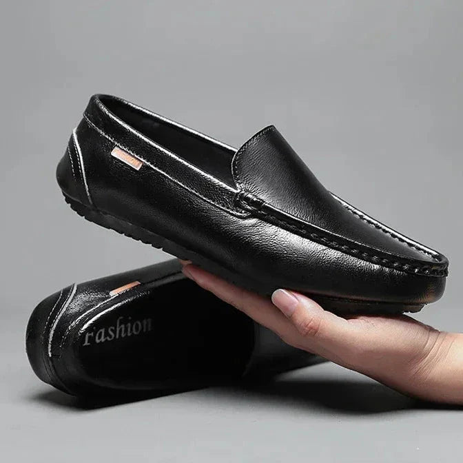 Evano Genuine Leather Loafers