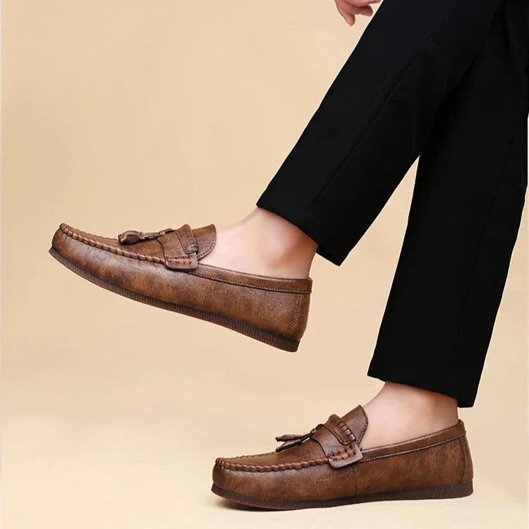 Moclyn Leather Loafers