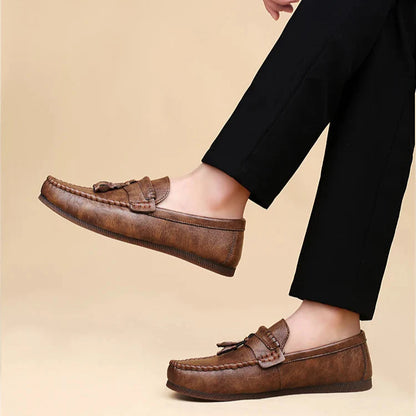 Moclyn Leather Loafers