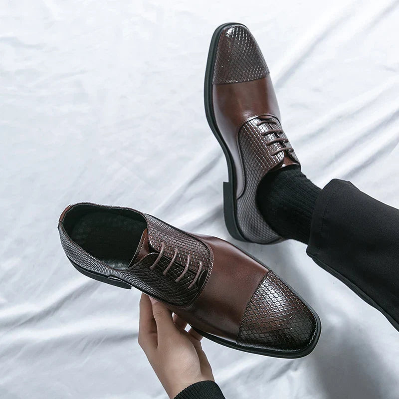 Slyther Genuine Leather Brogues