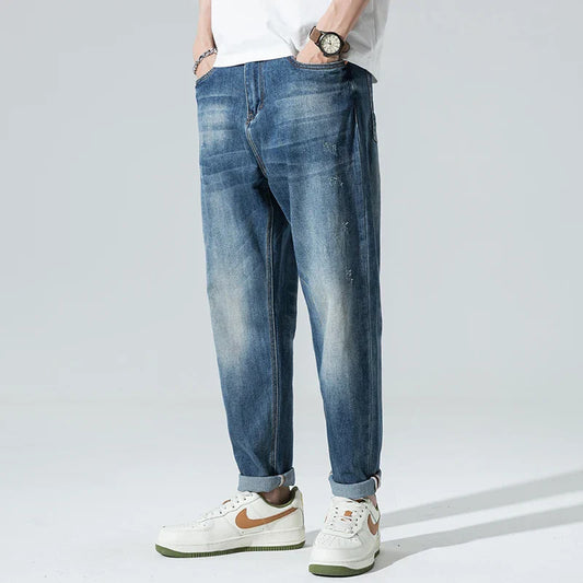 Rugged Stone Washed Jeans