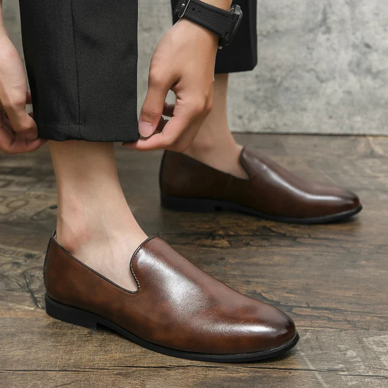 Stratos Genuine Leather Loafers