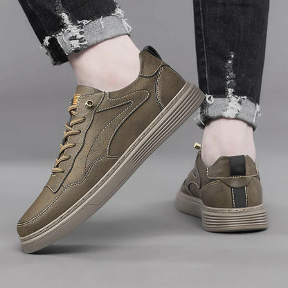 Ozgun Genuine Leather Sneakers