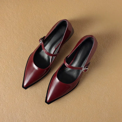 Allure Genuine Leather Heels