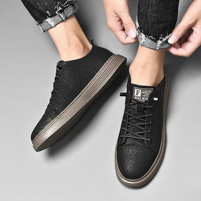 Pesco Genuine Leather Sneakers