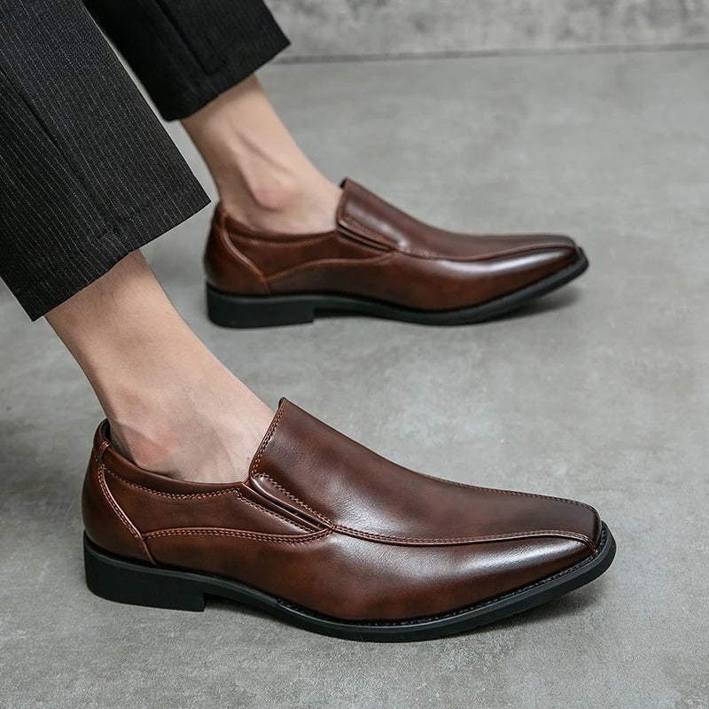Almers Genuine Leather Loafers