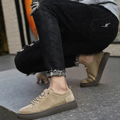 Zalver Genuine Suede Sneakers