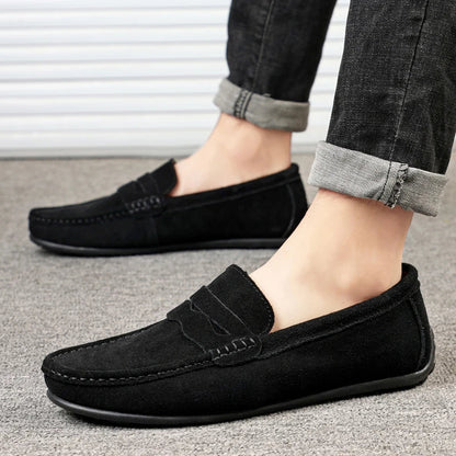 Gildron Genuine Suede Loafers