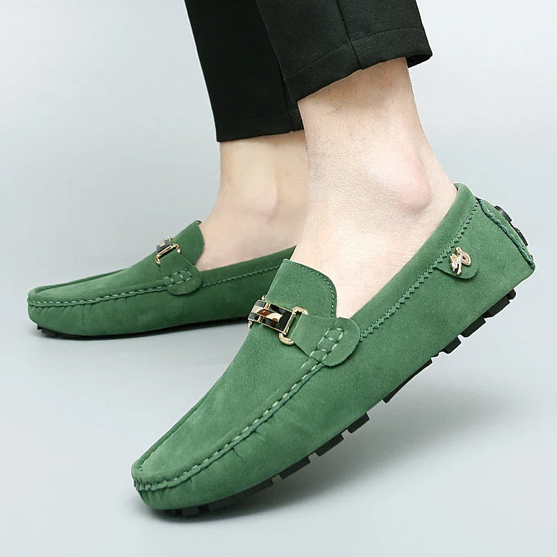 Delmar Genuine Suede Loafers