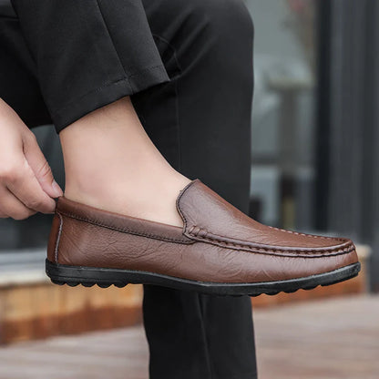 Hombre Genuine Leather Loafers