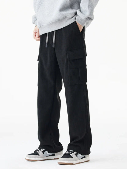 Corduroy Fleece-Lined Pants