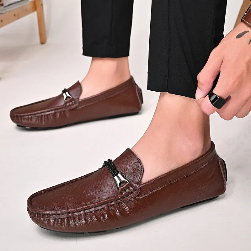 Kosmo Genuine Leather Loafers