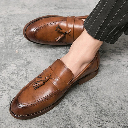 Onlor Genuine Leather Loafers