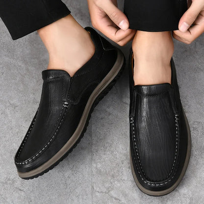 Trego Genuine Leather Loafers