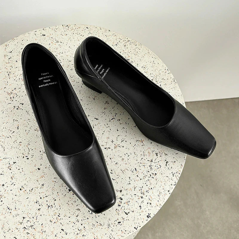 Nicole Genuine Leather Pumps