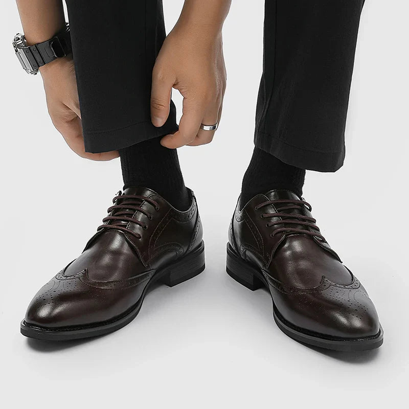 Pasera Genuine Leather Oxfords