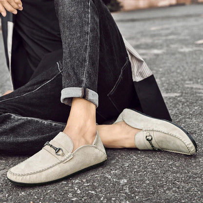 Astire Genuine Suede Loafers