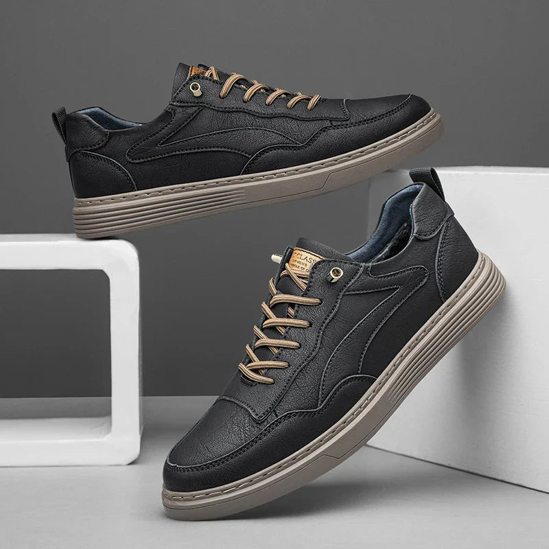 Ozgun Genuine Leather Sneakers