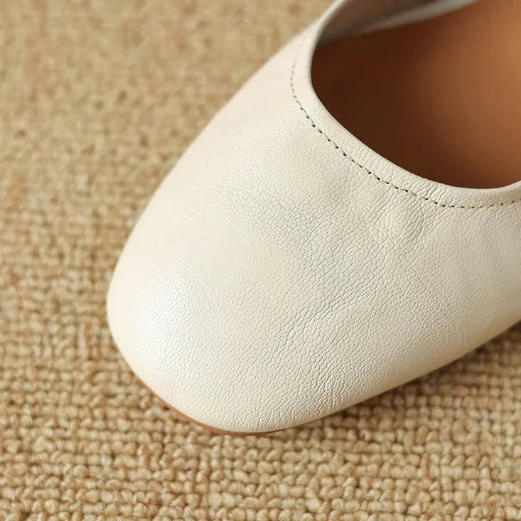 Bruna Genuine Leather Pumps