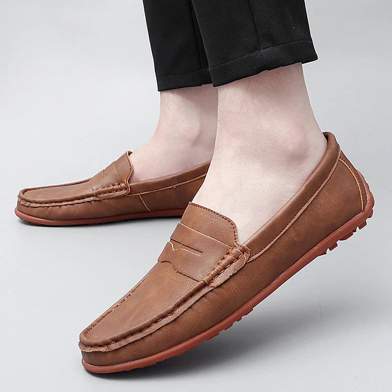 Travor Genuine Leather Loafers