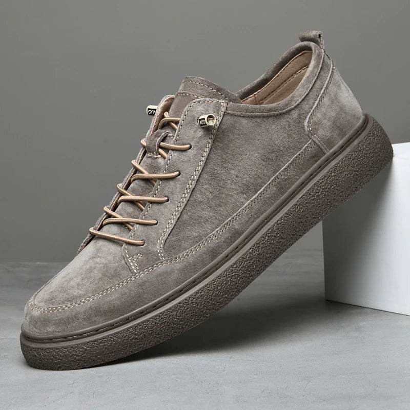 Zalver Genuine Suede Sneakers