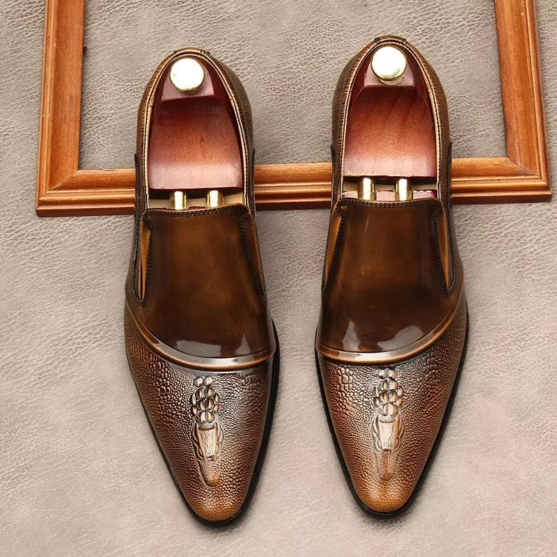 Derek Genuine Leather Loafers