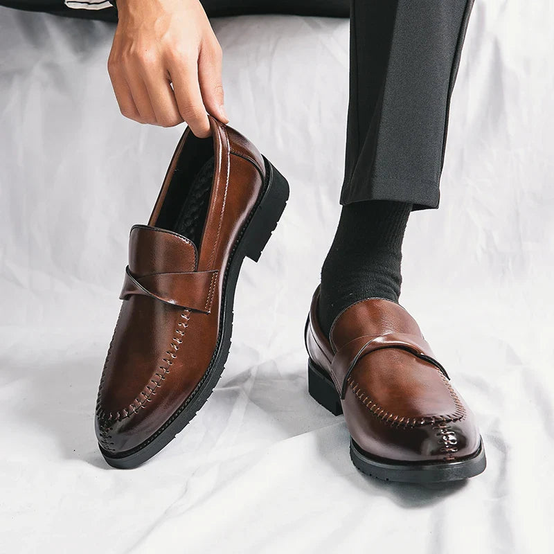 Scda 30 Teviot Genuine Leather Loafers – Zane Moretti