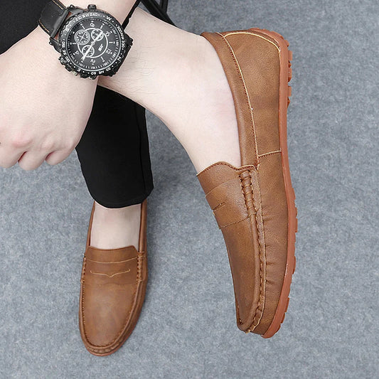 Travor Genuine Leather Loafers