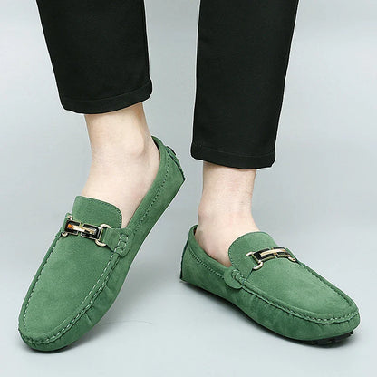 Delmar Genuine Suede Loafers