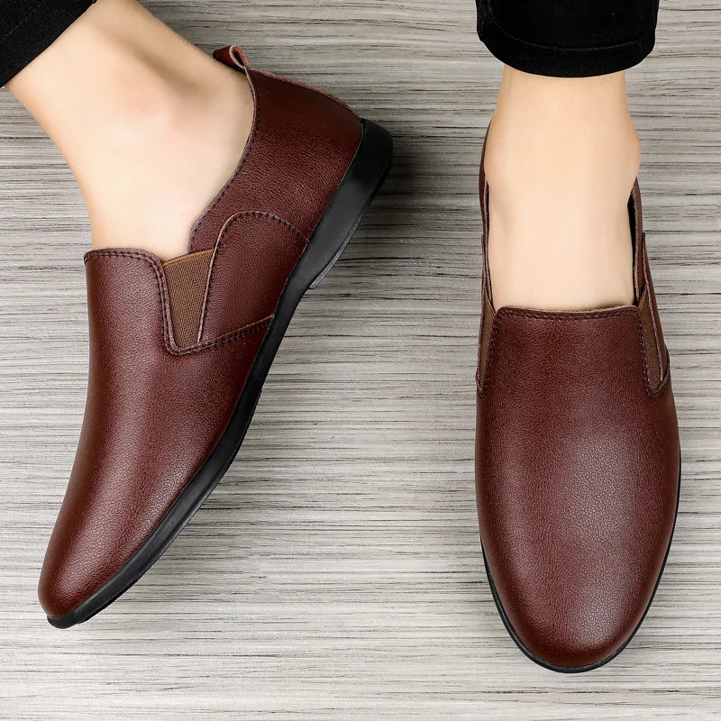 Morris Genuine Leather Loafers