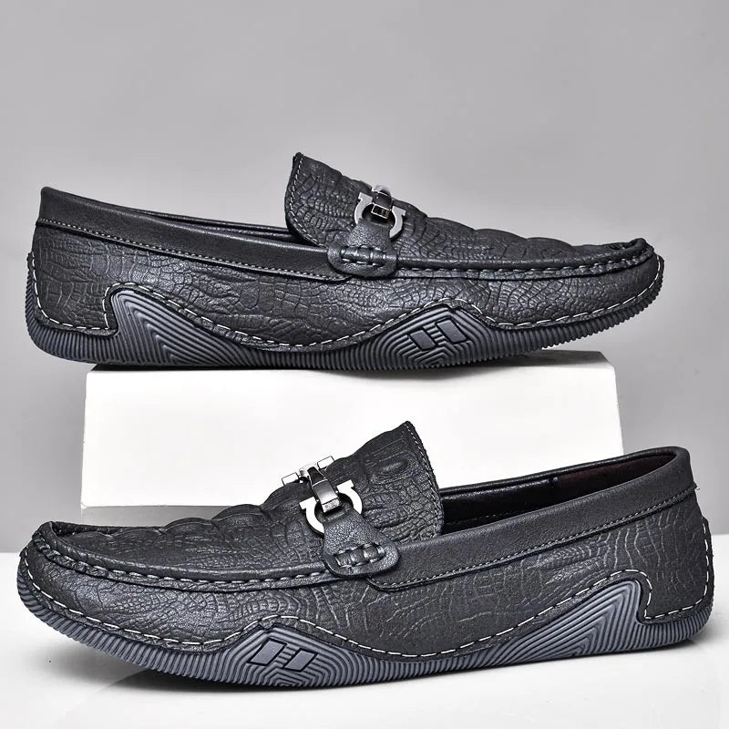 Reptor Genuine Leather Loafers