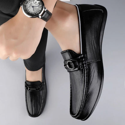 Revik Genuine Leather Loafers