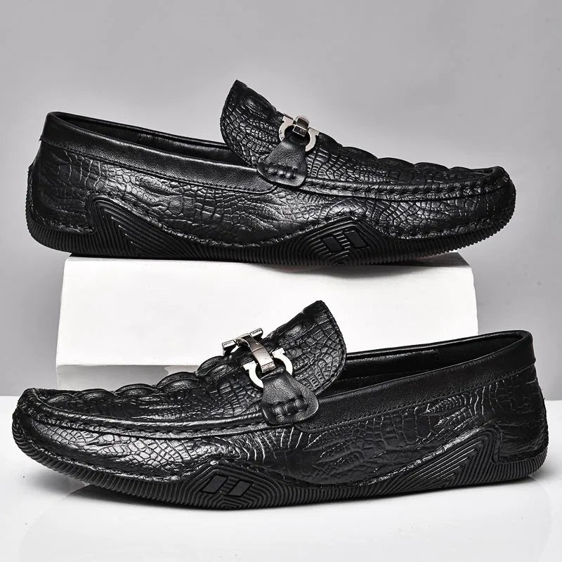 Reptor Genuine Leather Loafers