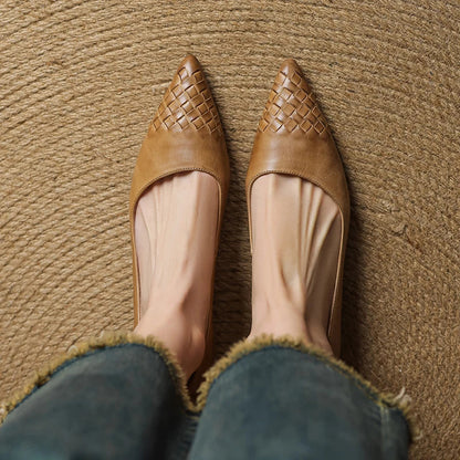 Zelith Genuine Leather Pumps