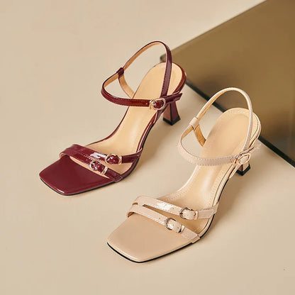 Solene Genuine Leather Sandals