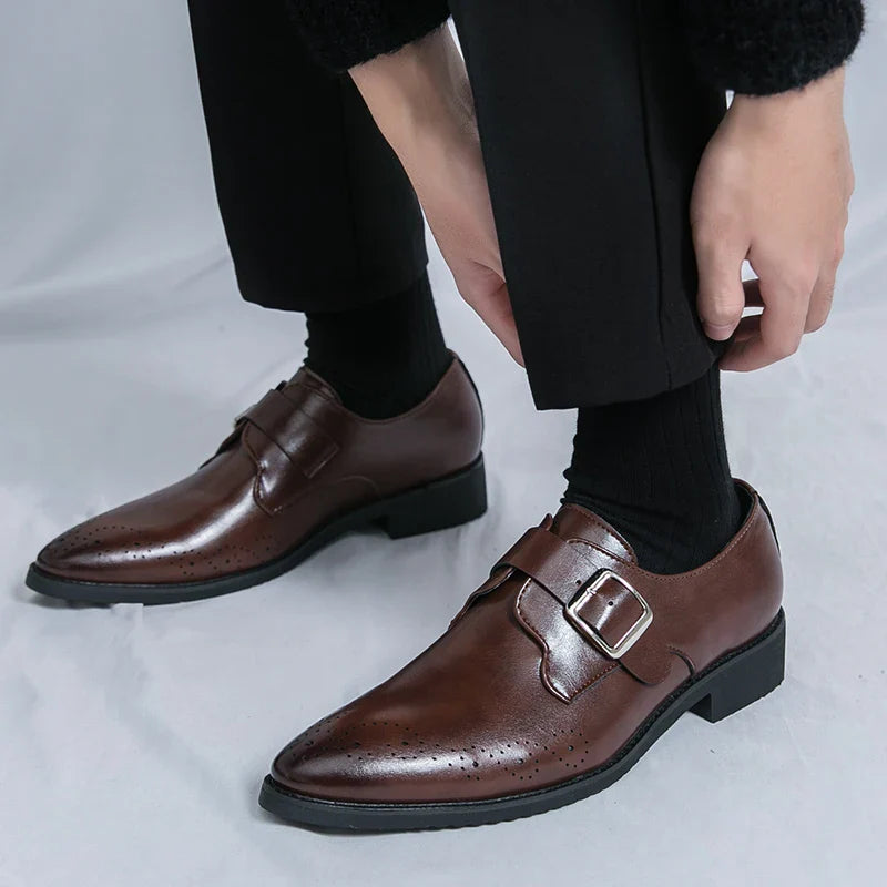 Bucklor Genuine Leather Shoes