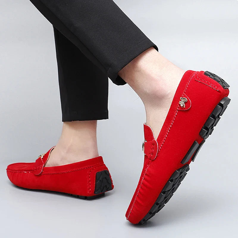 Delmar Genuine Suede Loafers