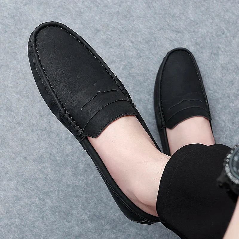 Travor Genuine Leather Loafers