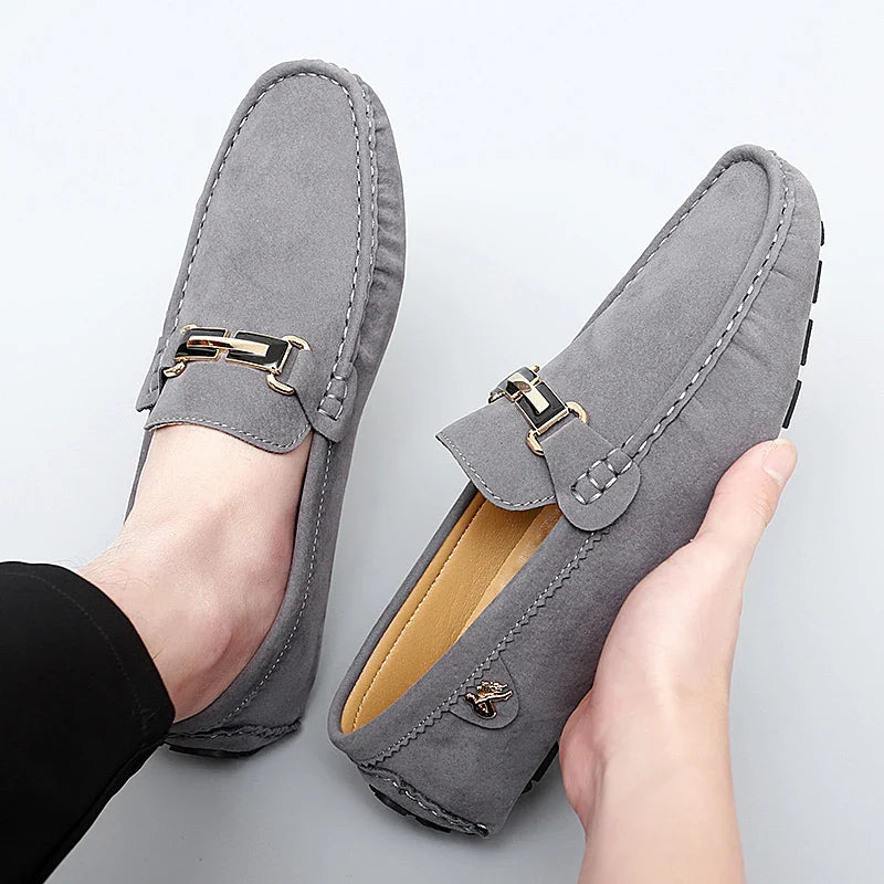 Delmar Genuine Suede Loafers